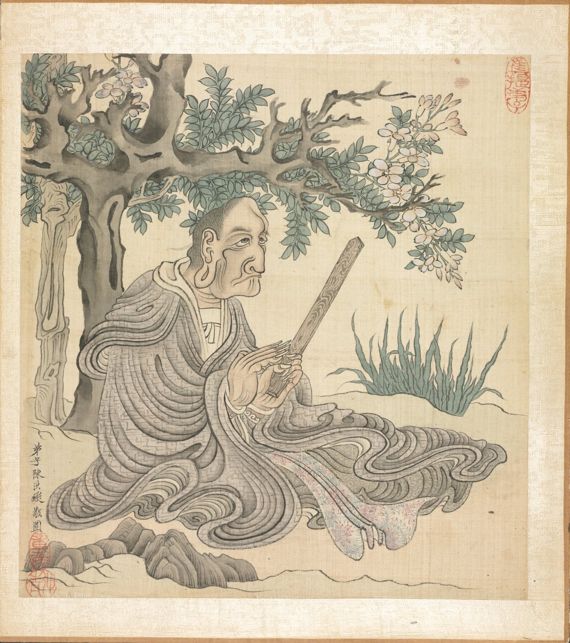 Obrazy podle starých mistrů: A Lohan [po Kuan-hsiu] od Chen Hongshou