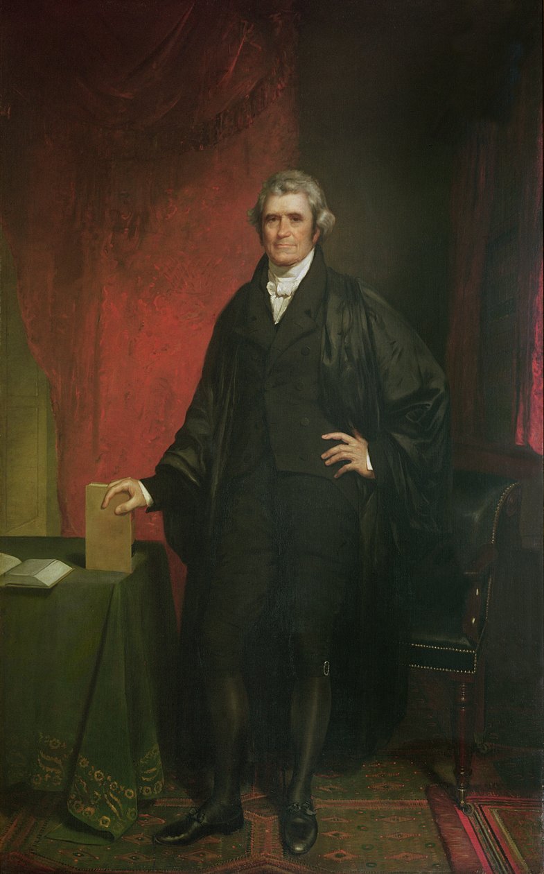 Hlavní soudce Marshall (1755-1835) od Chester Harding