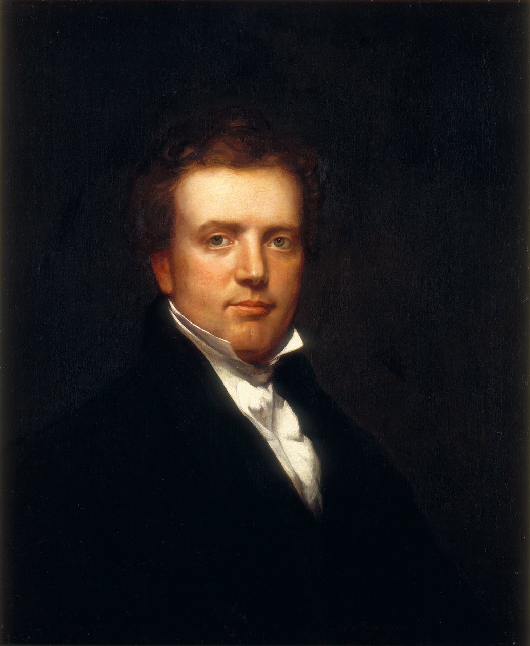 Autoportrét, kolem roku 1825 od Chester Harding