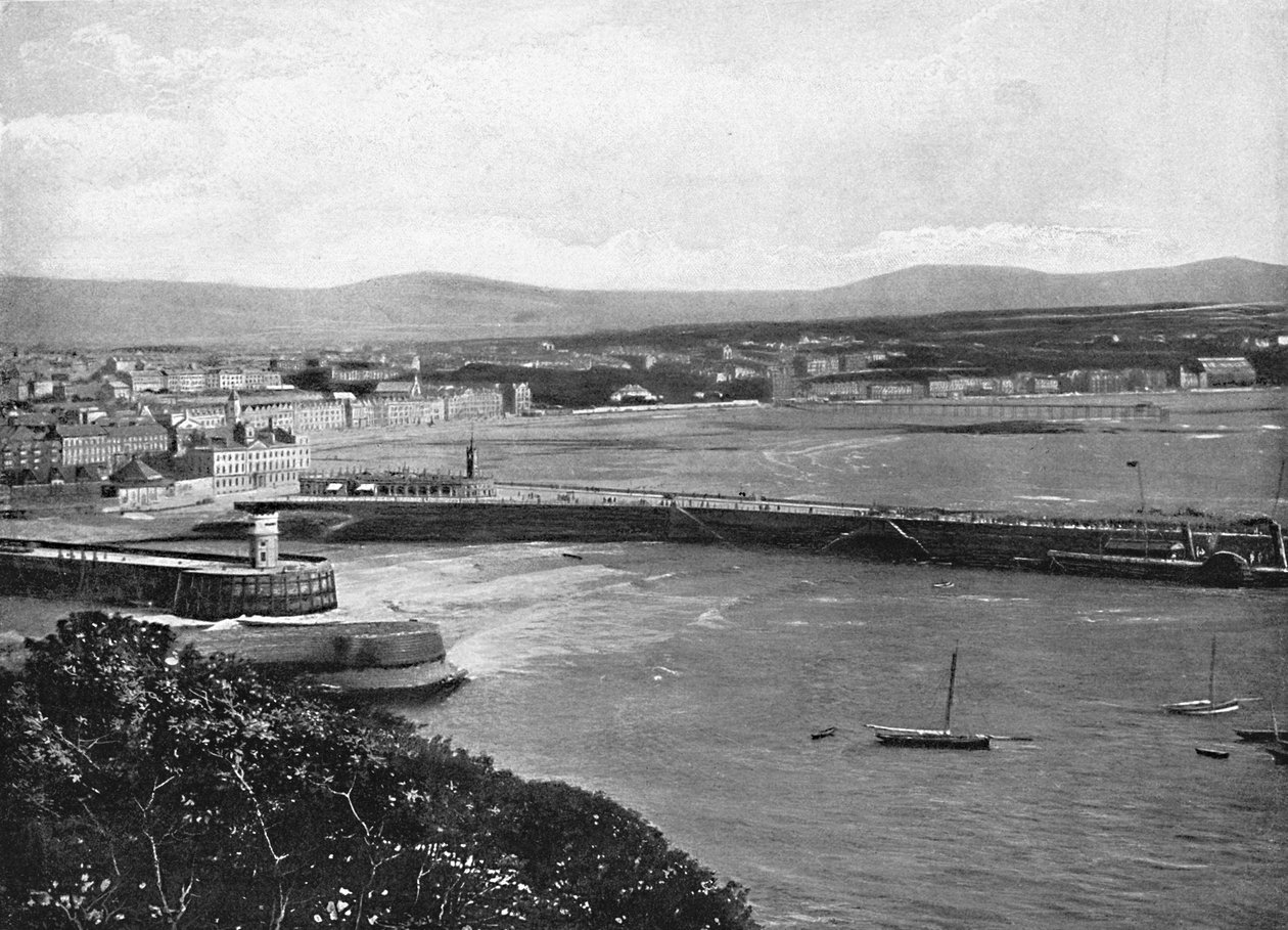Douglas, Isle of Man, c1896 od Chester Vaughan