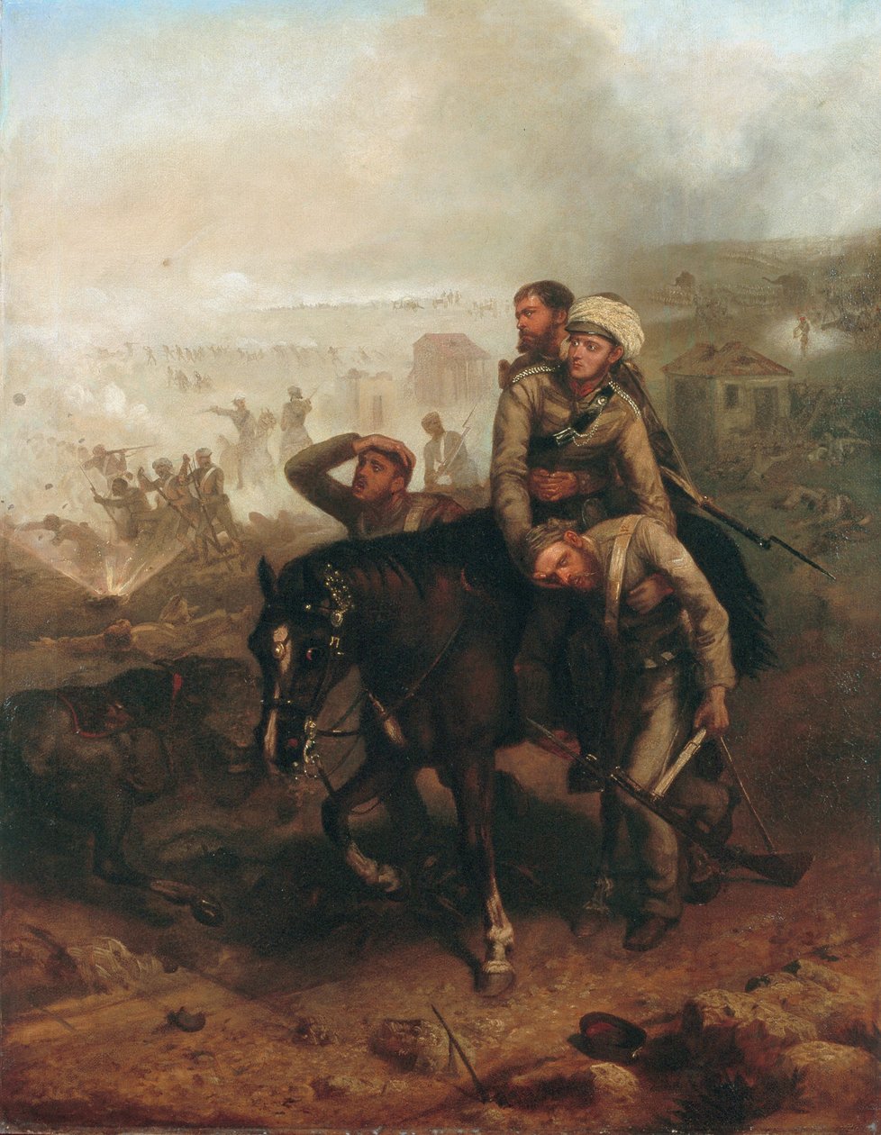 Poručík William George Cubitt (1835-1903) získal Viktoriin kříž v Lucknow během indické vzpoury dne 30. června 1857, kolem roku 1860 od Chevalier Louis William Desanges