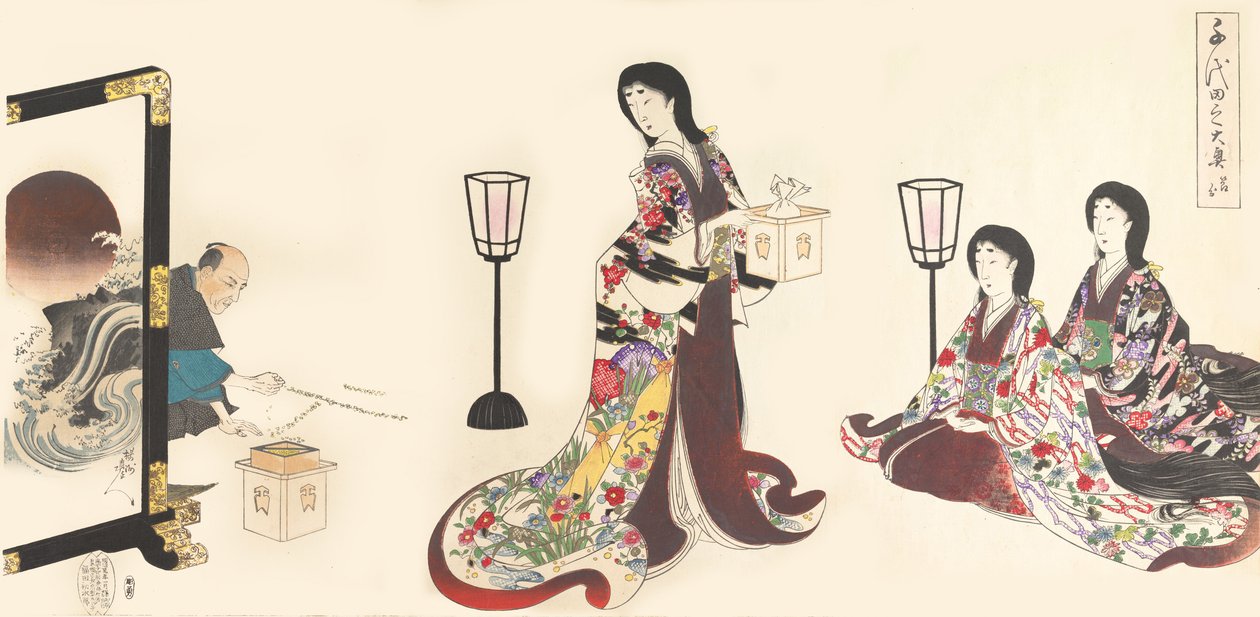 Chiyoda Castle Album of Women, 1895., 1895. od Chikanobu Yoshu