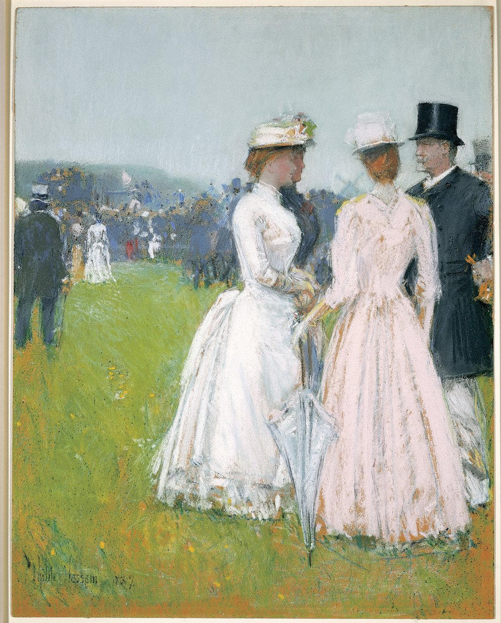 Na Grand Prix de Paris od Childe Frederick Hassam