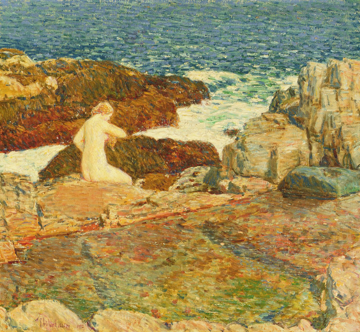 Bazén East Headland od Childe Frederick Hassam