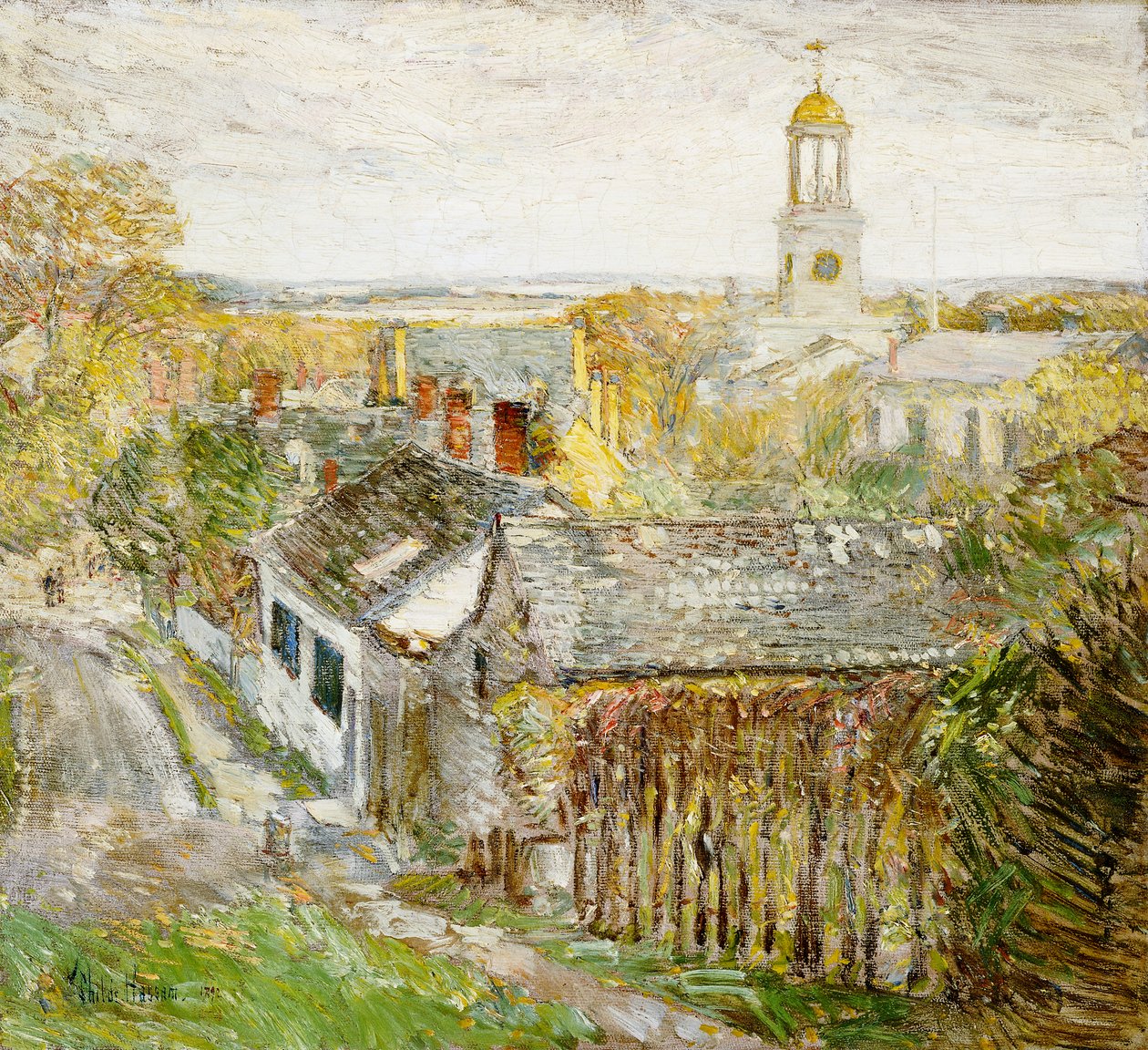 Quincy, Massachusetts od Childe Frederick Hassam