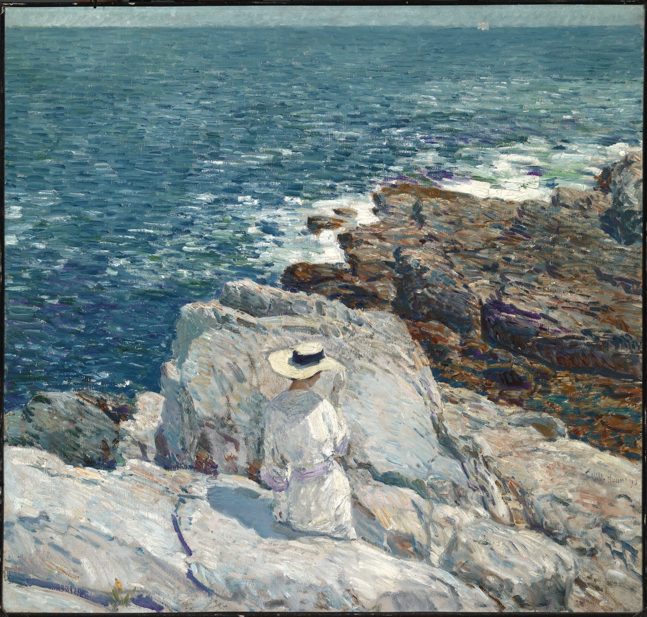 Jižní římsy, Appledore od Childe Frederick Hassam