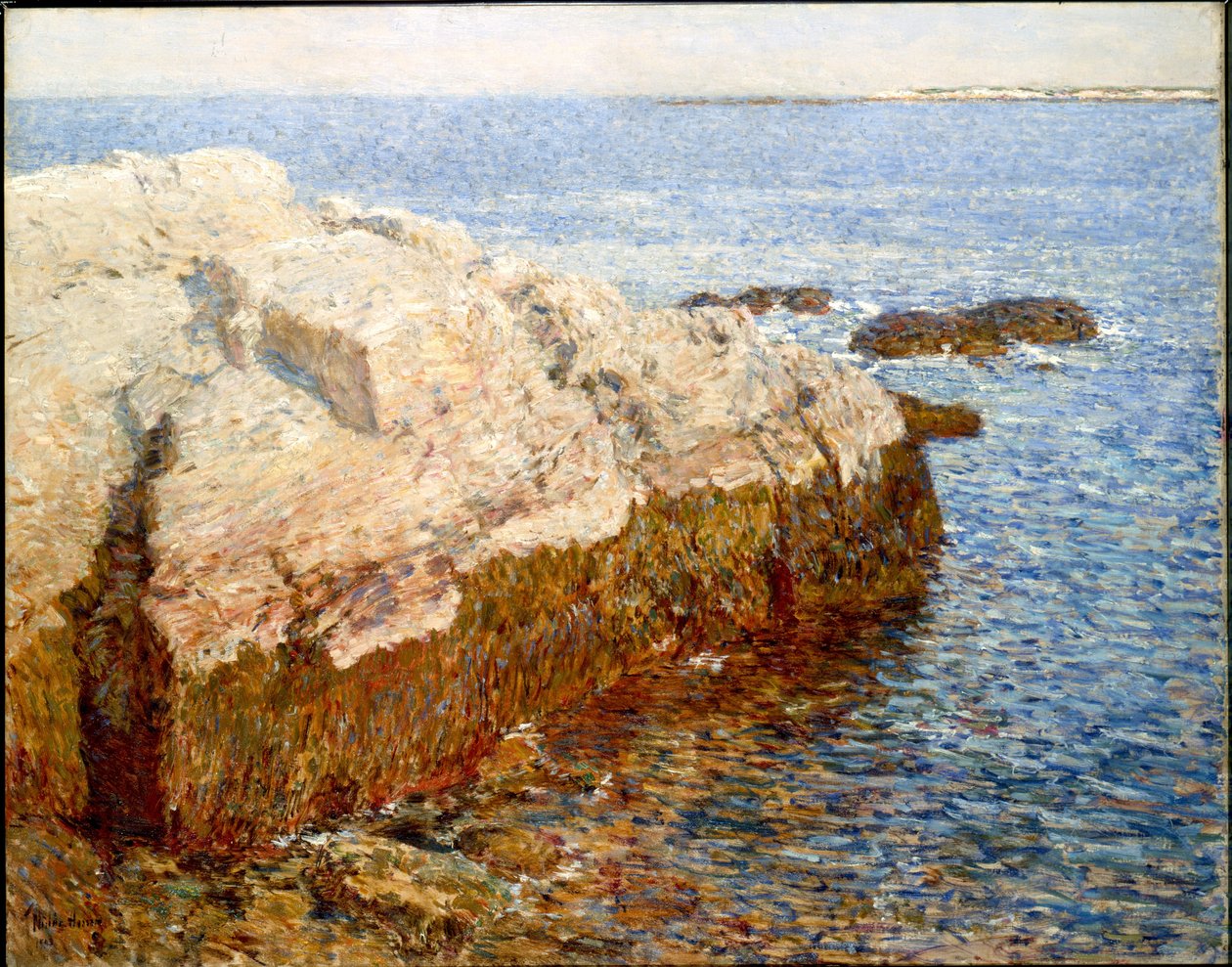 Skalní útes - Appledore od Childe Hassam