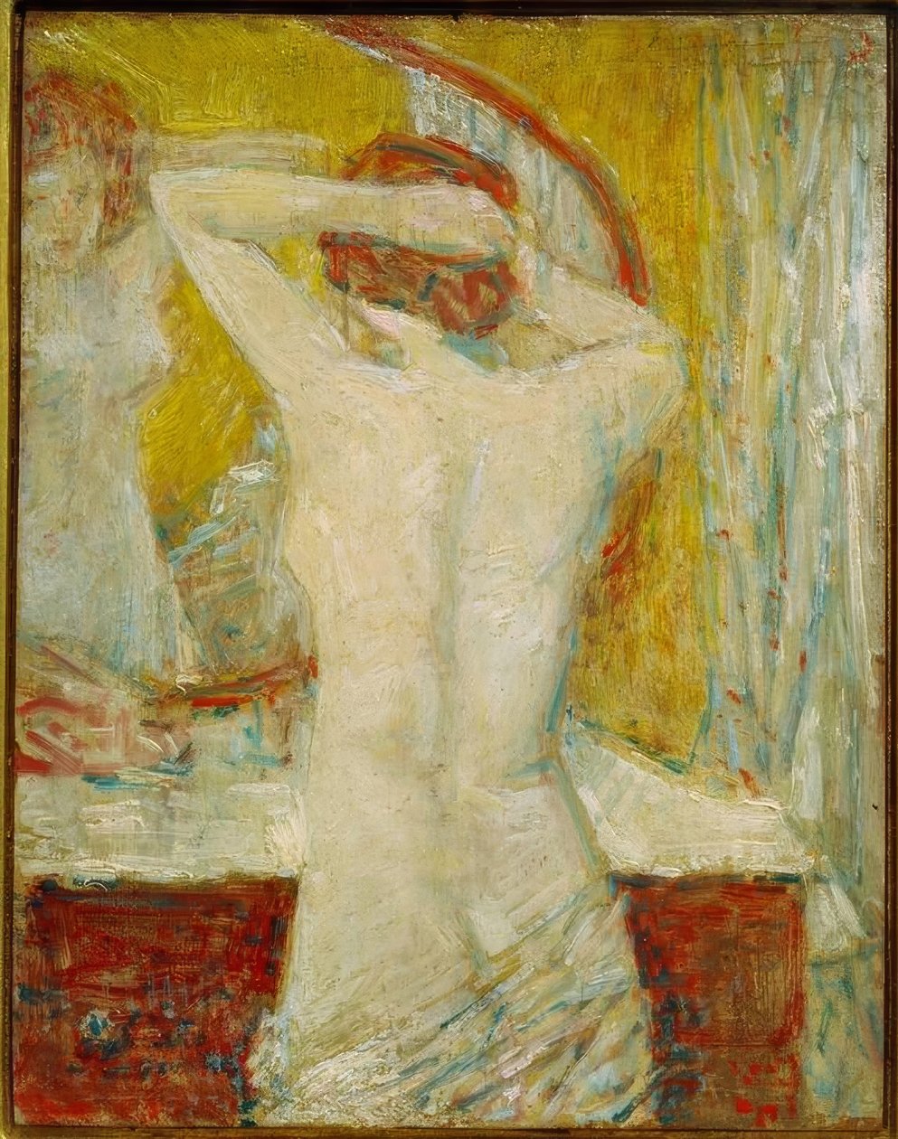 Záchodový stolek od Childe Hassam