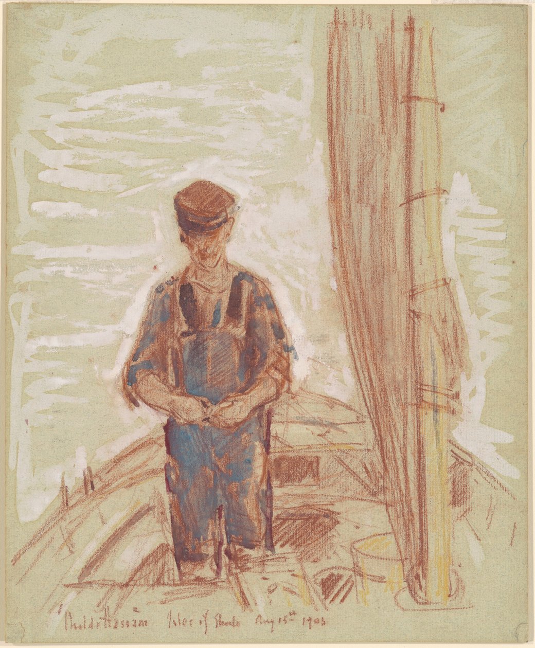 Fisherman, Isle of Shoals od Childe Hassam