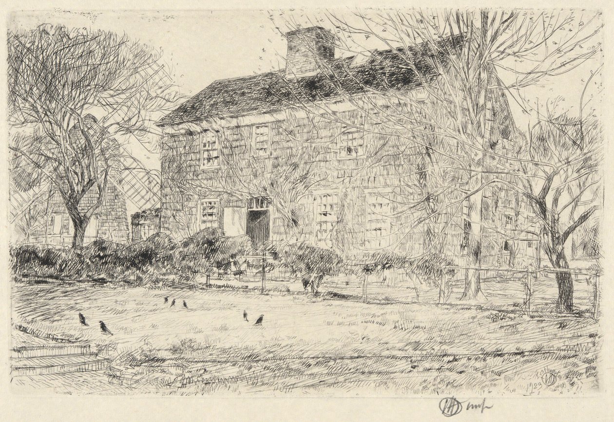 Home Sweet Home, č. 2, Easthampton, 1923 od Childe Hassam