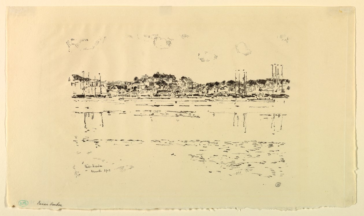 Vnitřní přístav od Childe Hassam