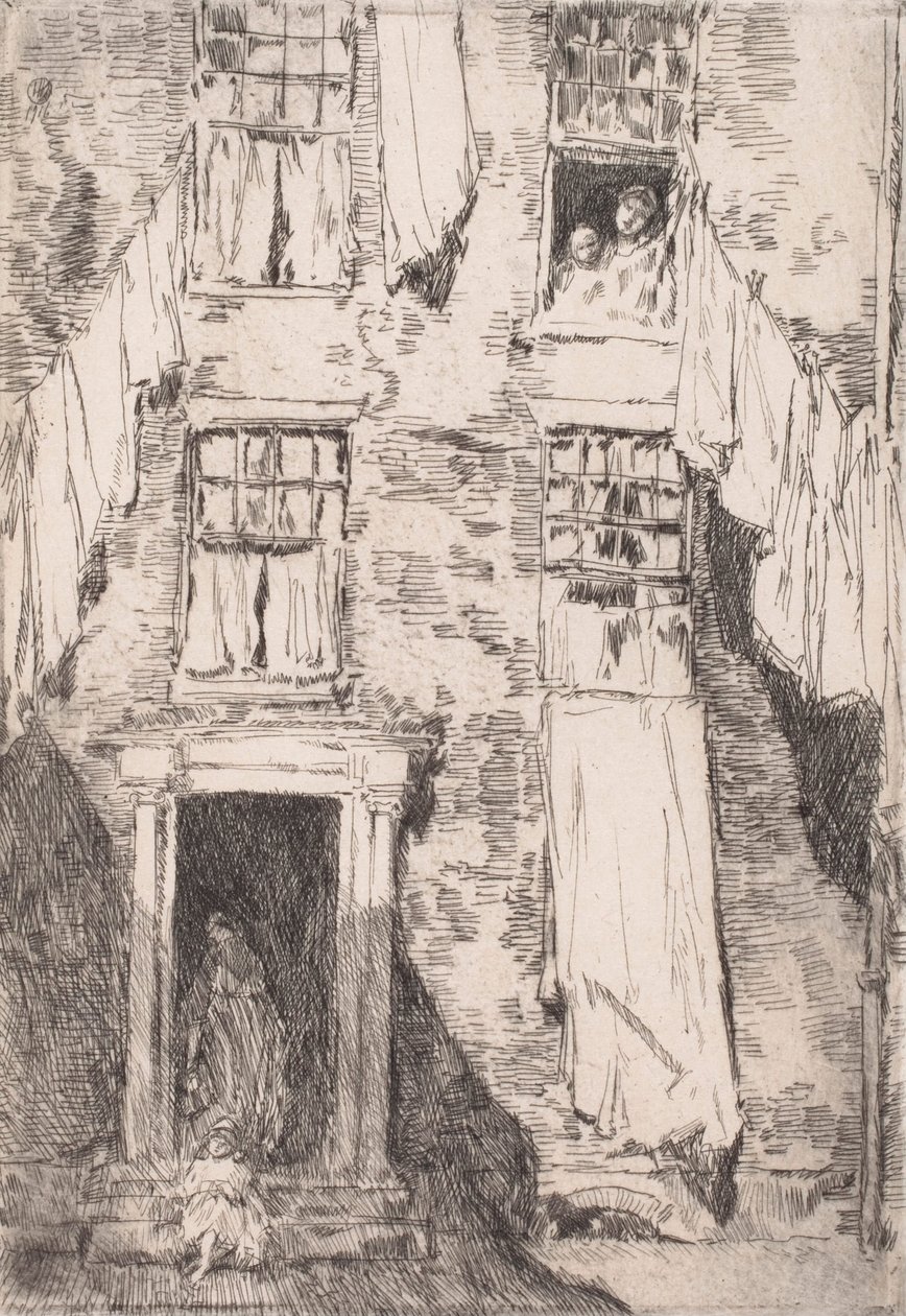 Madona ze čtvrti North End od Childe Hassam