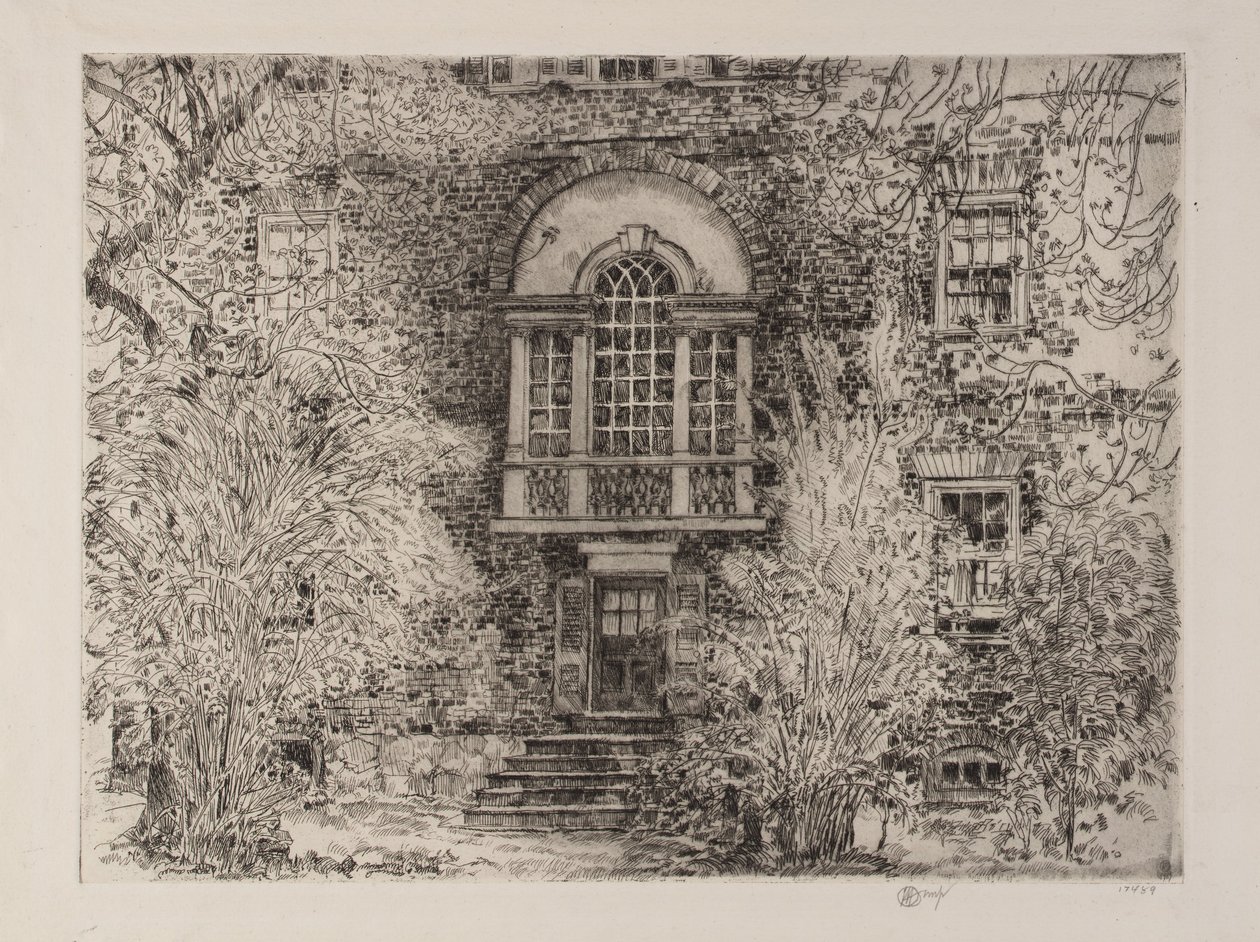 Jaro v Annapolisu (Chase House Garden) od Childe Hassam
