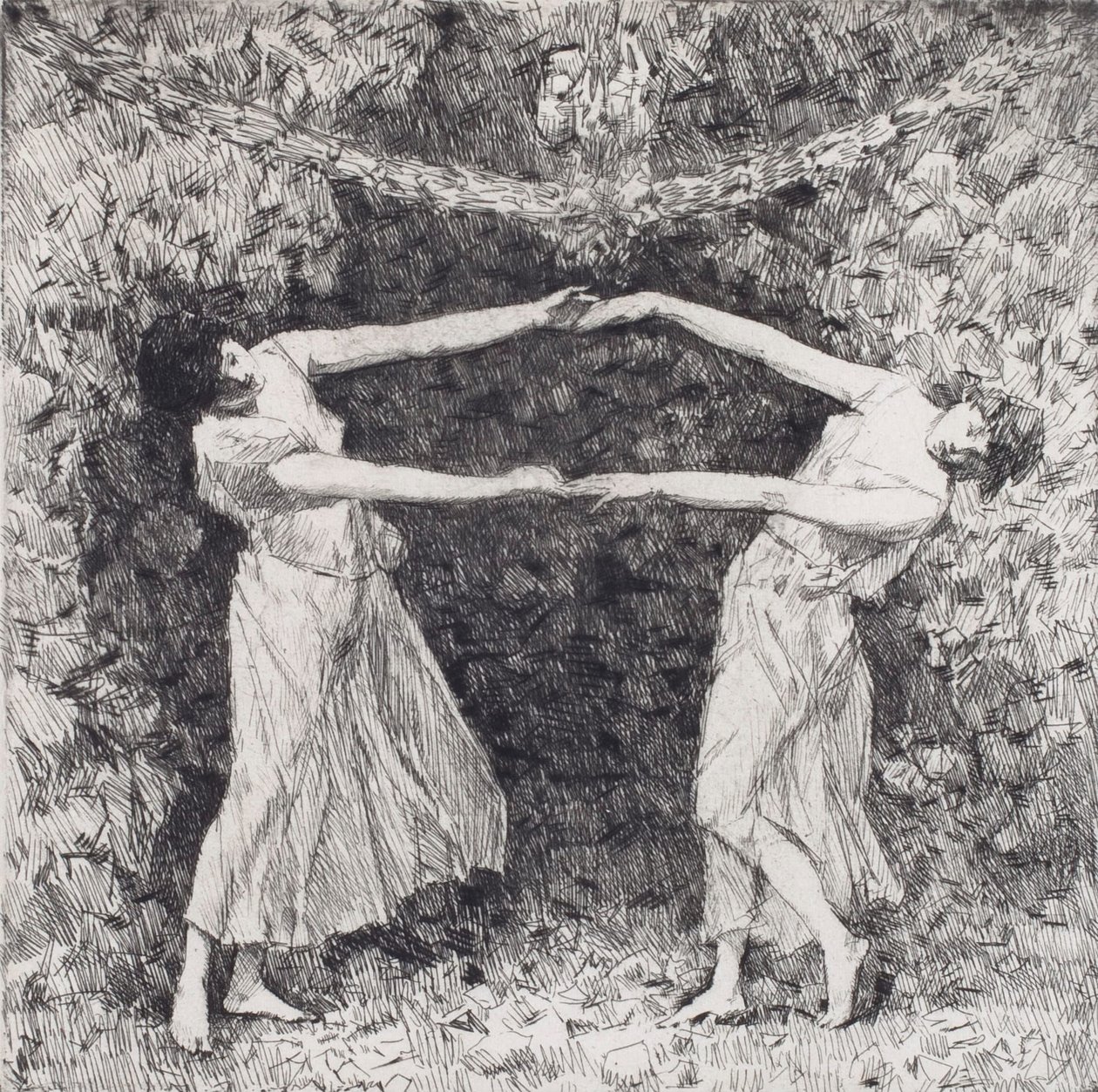 Vavřínový tanec od Childe Hassam