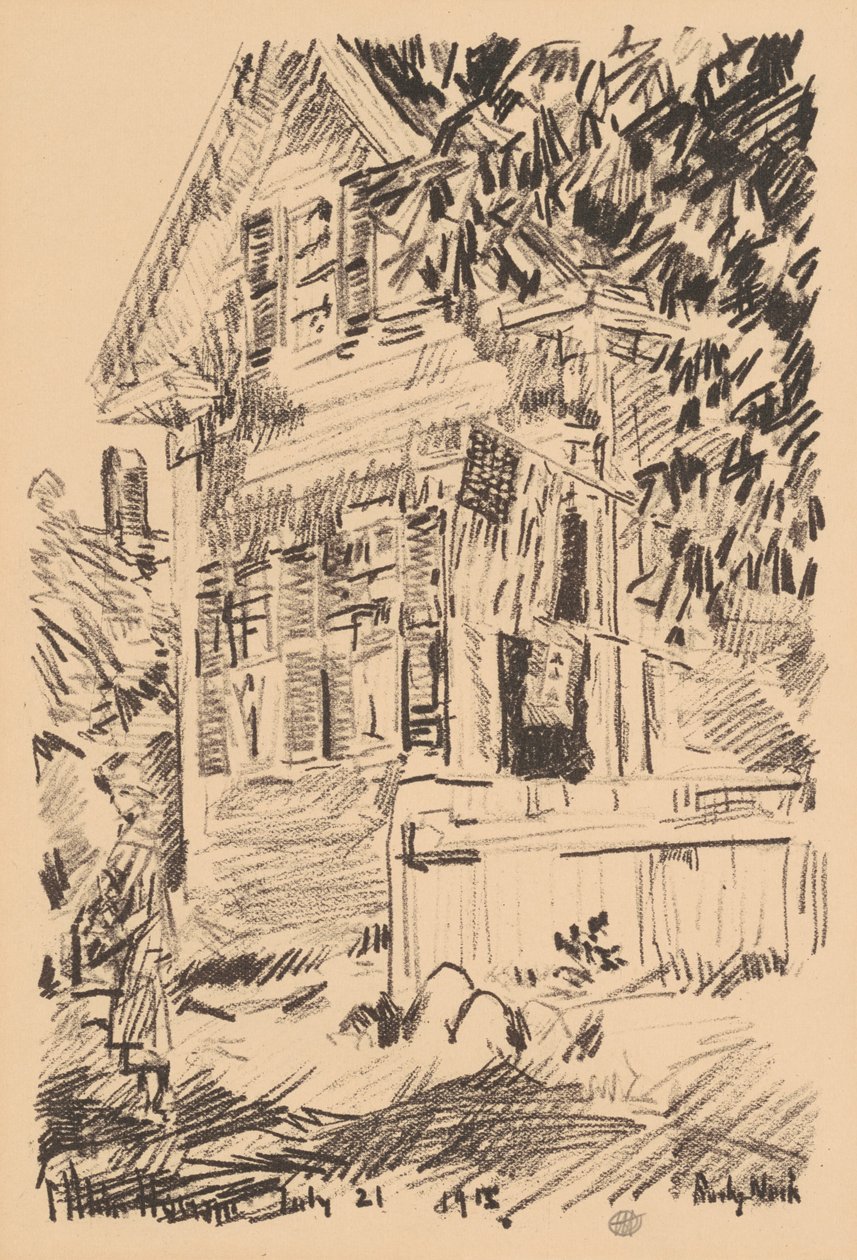 Vlajka služby od Childe Hassam
