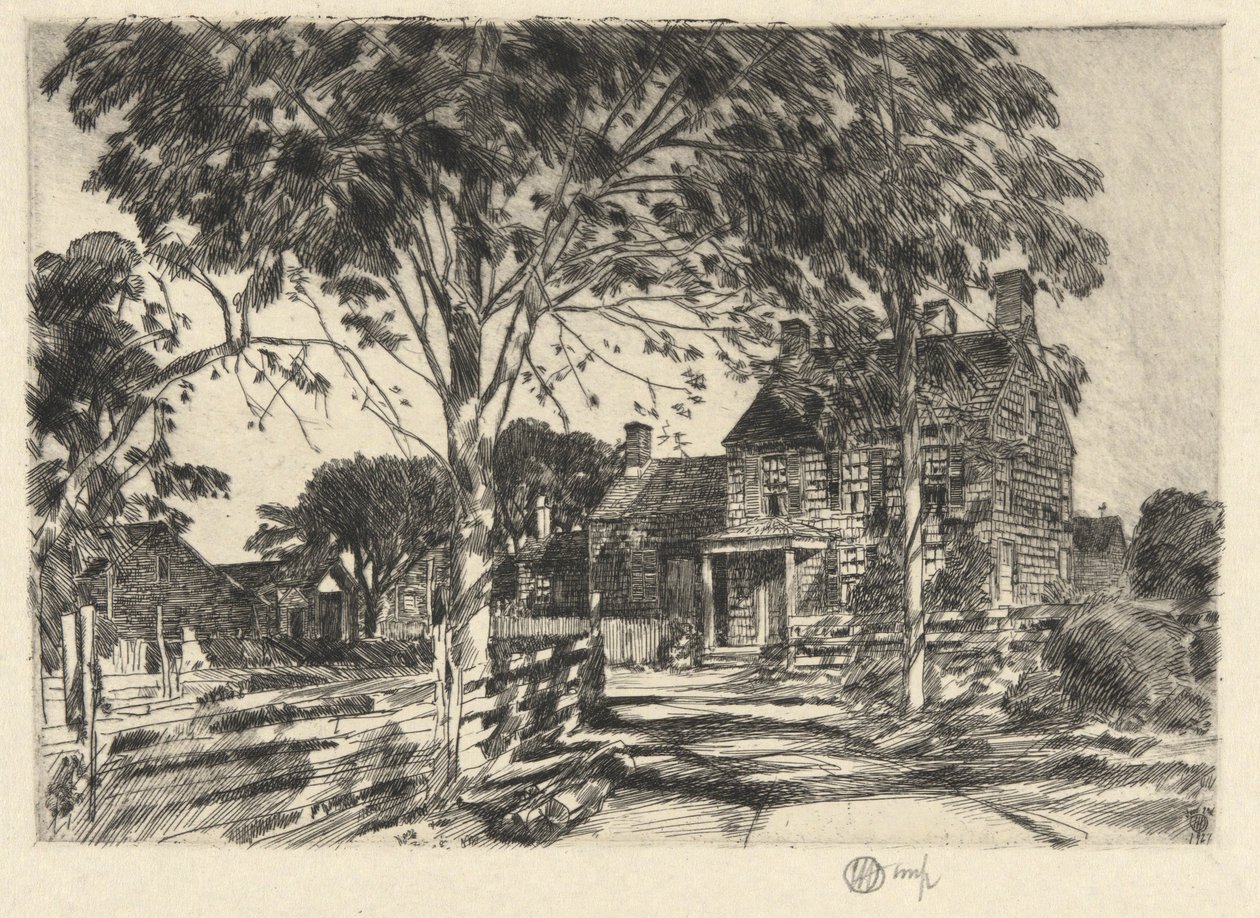 Walt Whitman od Childe Hassam