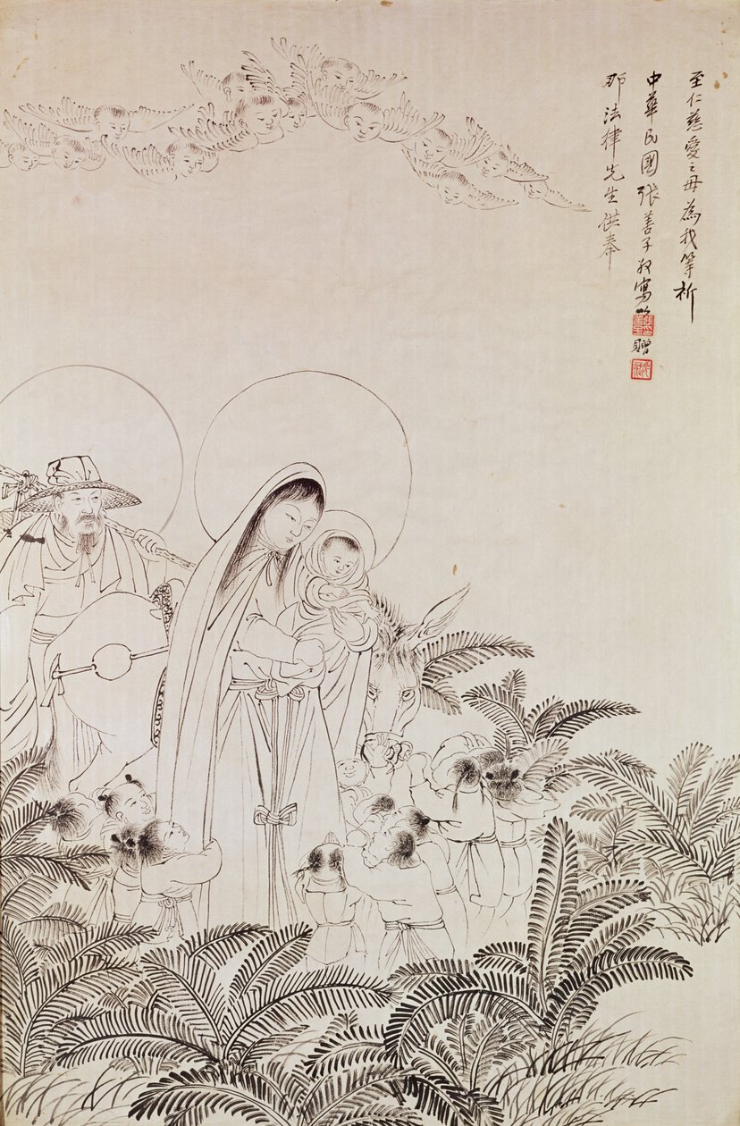 Madonna a dítě od Chinese School