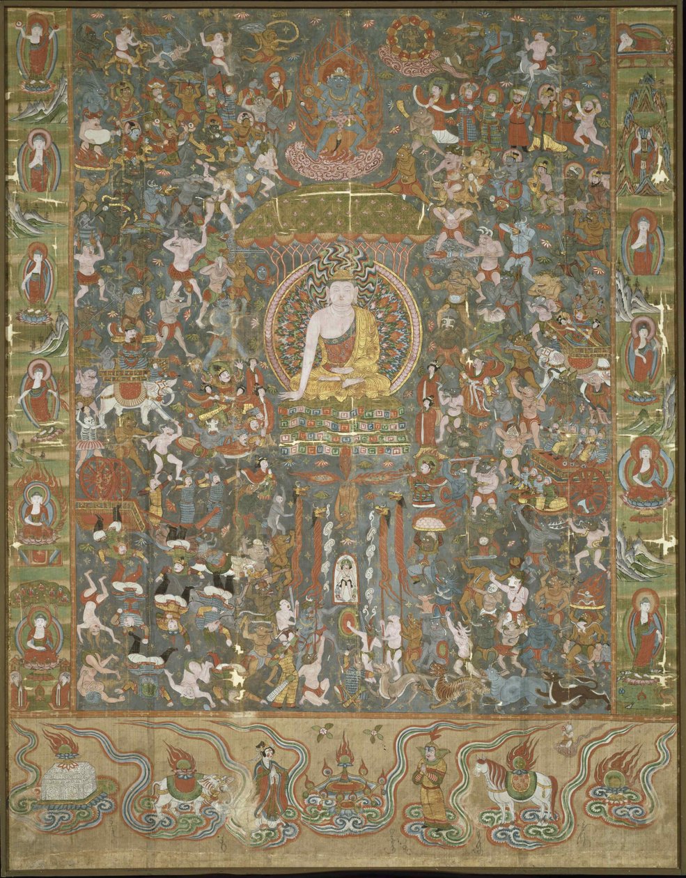 Buddha Šákjamuni, počátek 10. století. od Chinese Master.