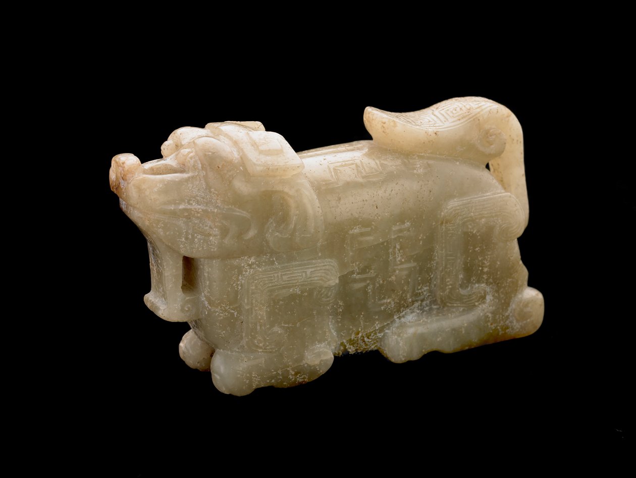 Zvíře ležící, 1700-1800 od Chinese School