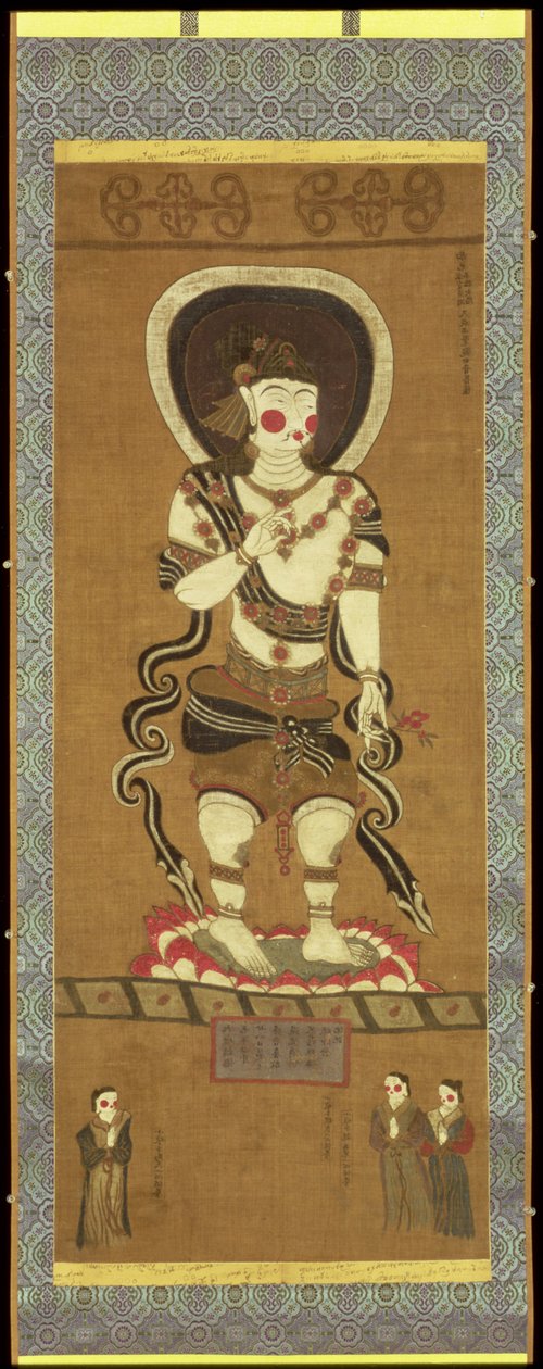 Avalokitéšvara, Buddha soucitu z jeskyní Mogao, Dunhuang, provincie Gansu, Čína od Chinese School