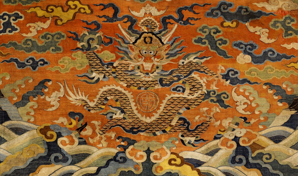 Tkaninový design (textil) od Chinese School
