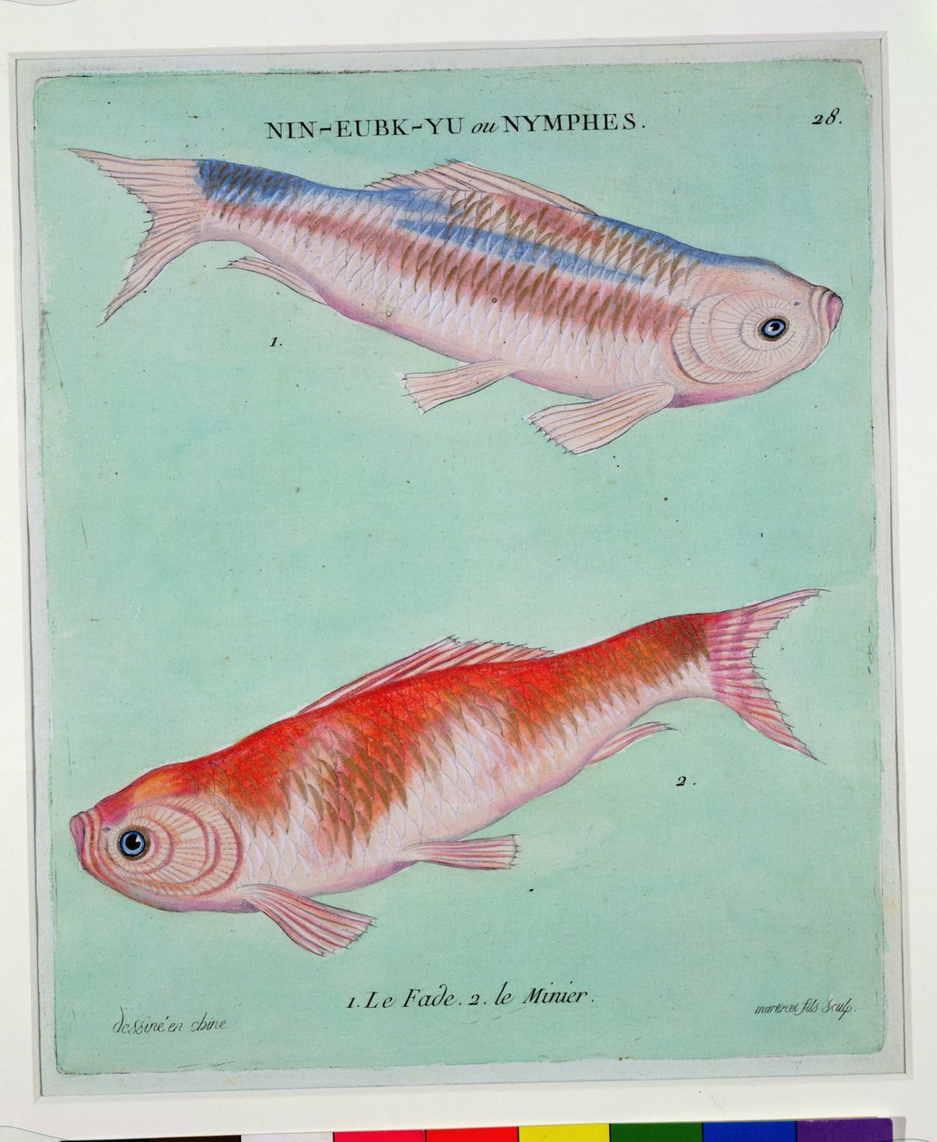 Le Fade, Le Minier, rytý Francois Nicholas Martinet (1731-str. 1796) (tisk) od Chinese School