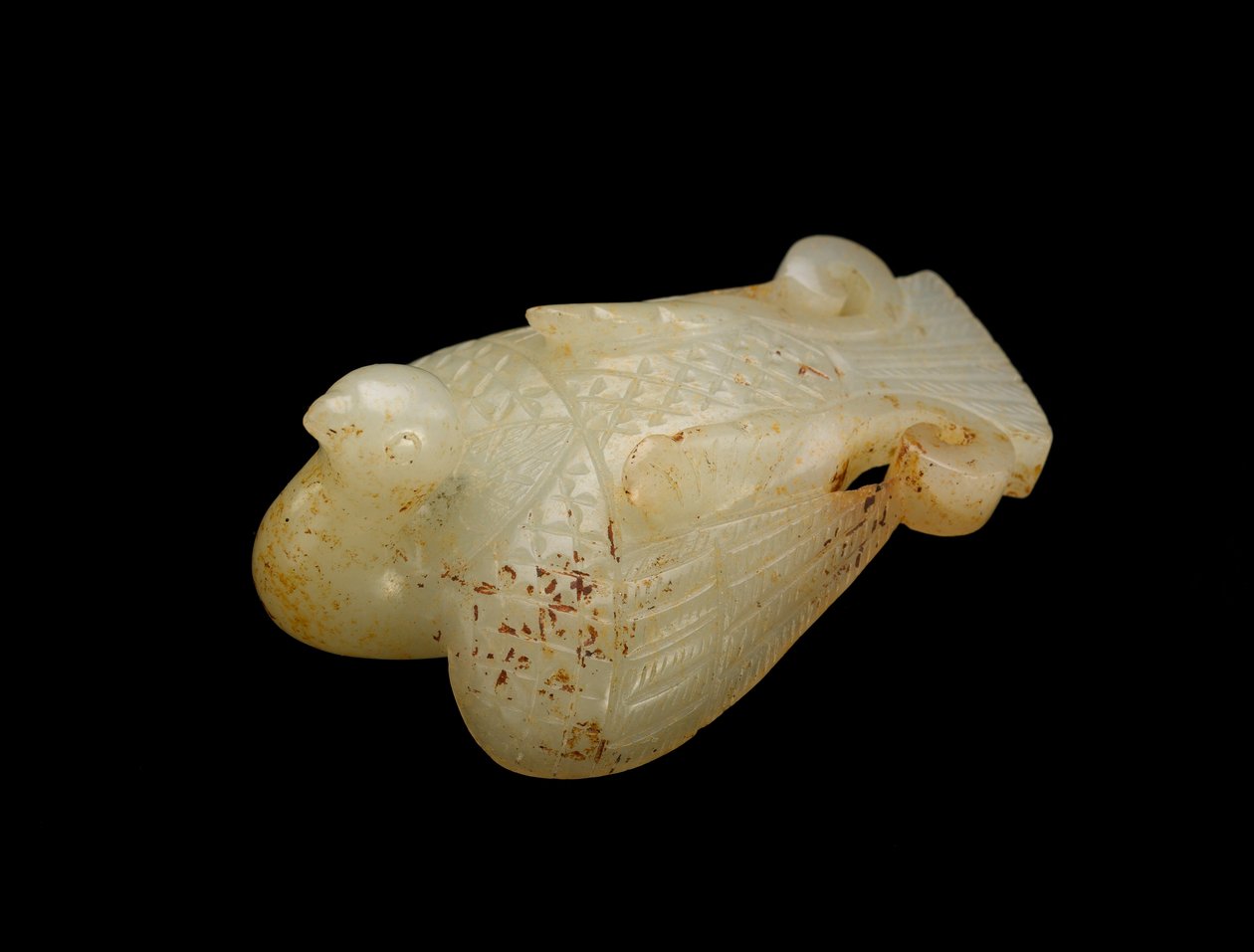 Ornament v podobě ptáka, 600-700 od Chinese School