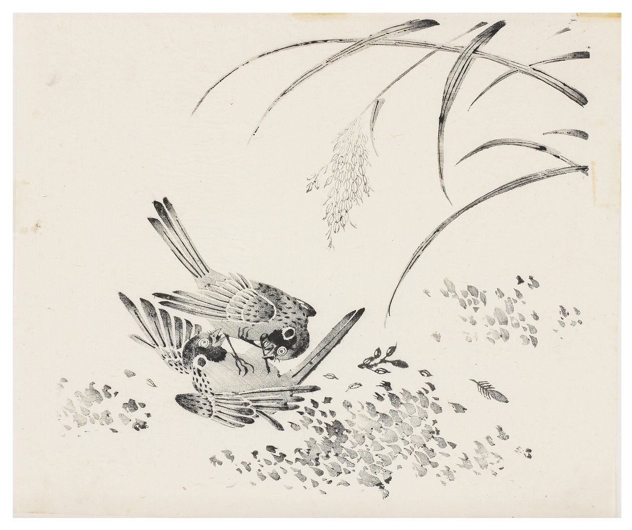 Řada Deset bambusů, 18. století od Chinese School