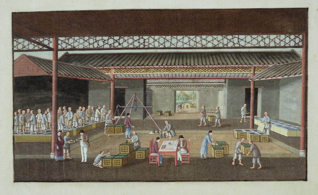 The Tea Depot (kvaš na hedvábí) od Chinese School