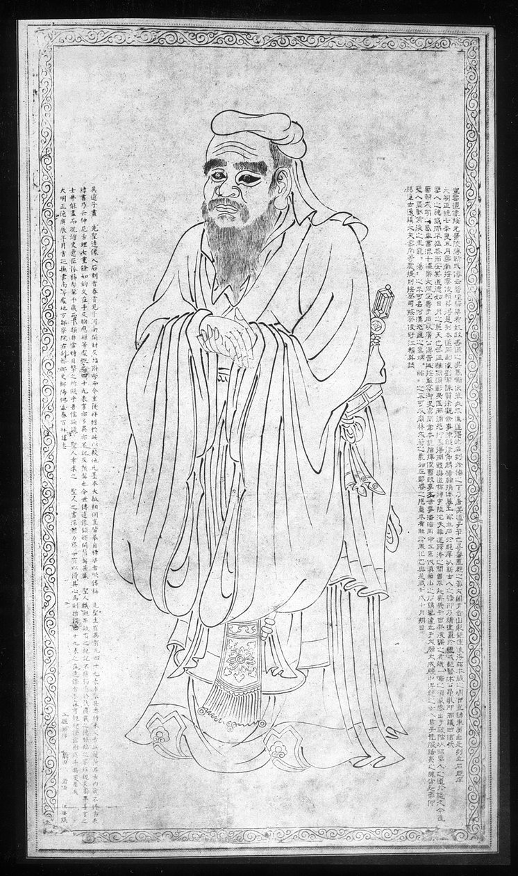 Konfucius od Chinese School Chinese School