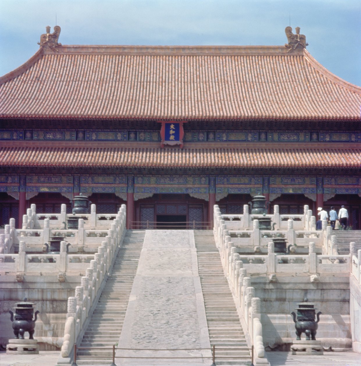 Síň nejvyšší harmonie (Taihe dian) dynastie Ming, 1420 od Chinese School Chinese School