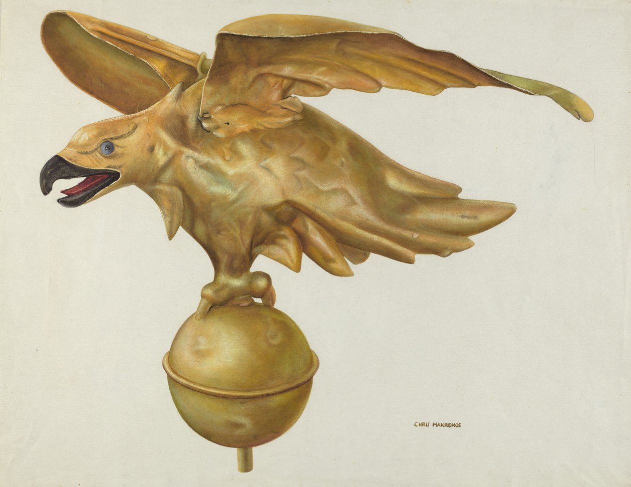 Korouhvička Eagle od Chris Makrenos