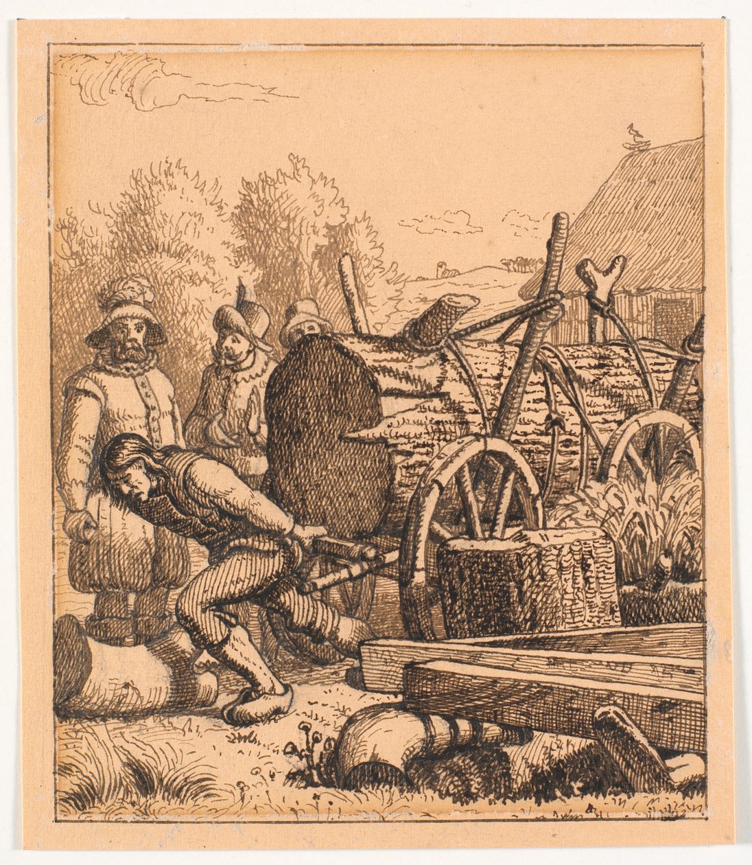 Ilustrace pro sv. Svatý. Blicher, Tři svaté předvečery od Christen Dalsgaard