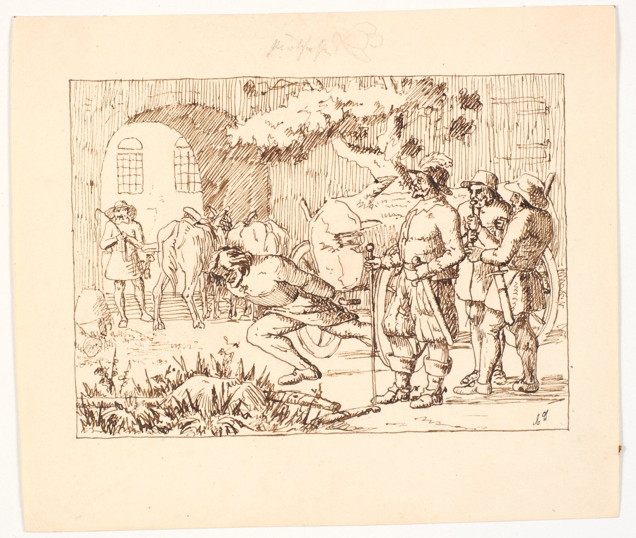 Ilustrace pro sv. Svatý. Blicher, Tři svaté předvečery od Christen Dalsgaard