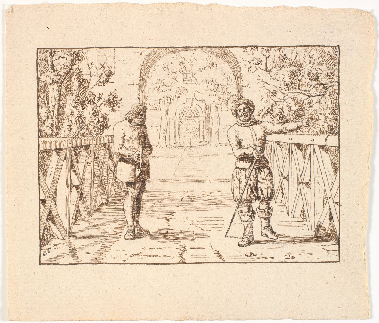Ilustrace pro sv. Svatý. Blicher, Tři svaté předvečery od Christen Dalsgaard