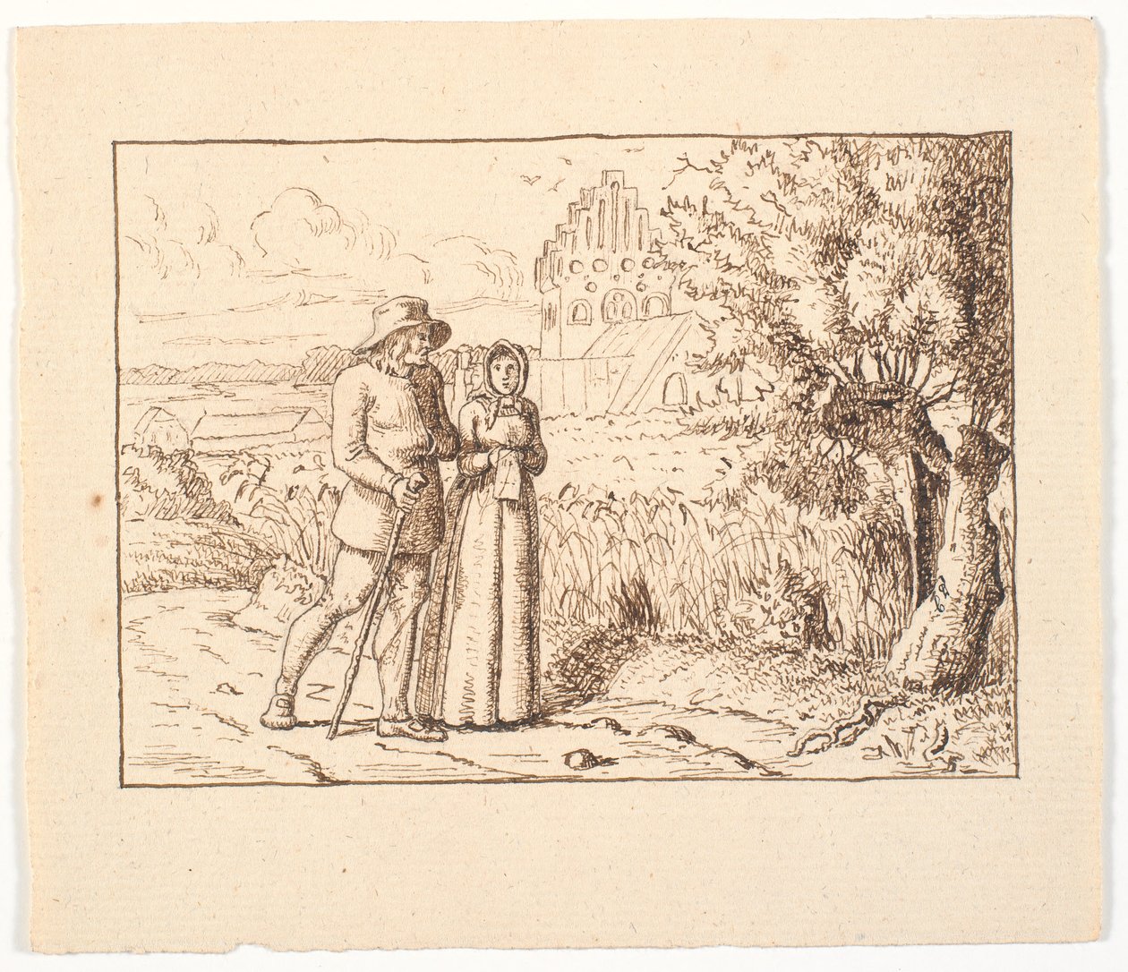 Ilustrace pro sv. Svatý. Blicher, Tři svaté předvečery od Christen Dalsgaard