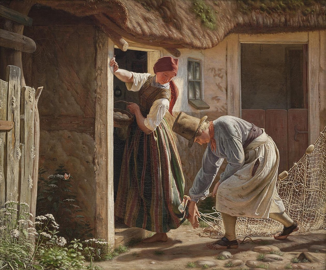 Dívka se chytila ​​do sítě od Christen Dalsgaard