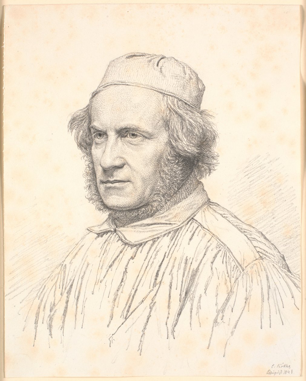 Portrét H. W. Bissena (1798-1868) od Christen Købke