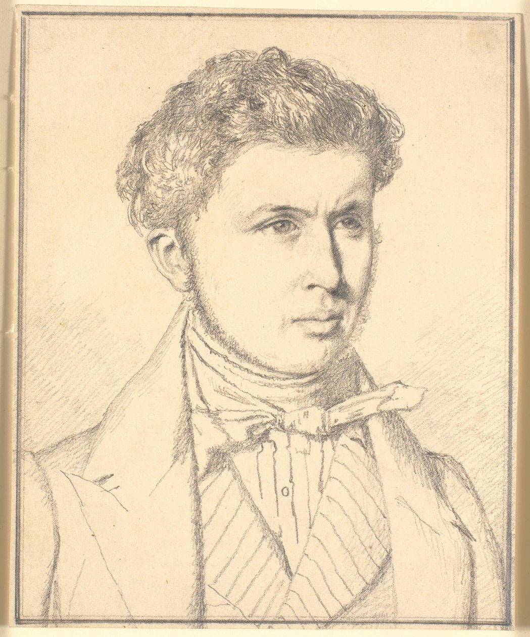 Portrét umělcova bratra, H.P.N. Købke (1812-39) od Christen Købke