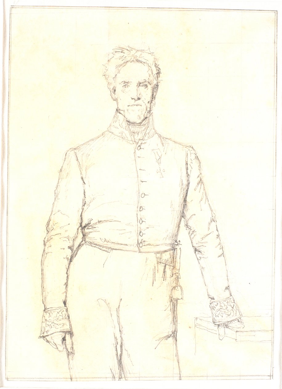 Krajský hejtman a komoří Jens Andreas Graah (1787-1873) od Christen Købke