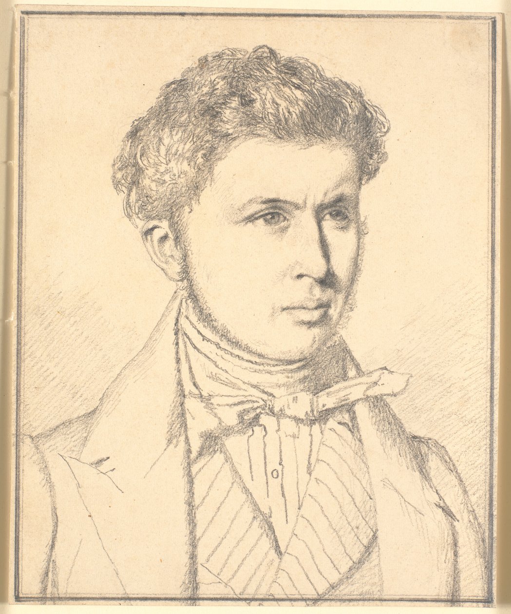 Portrét umělcova bratra, H.P.N. Købke (1812-39) od Christen Købke