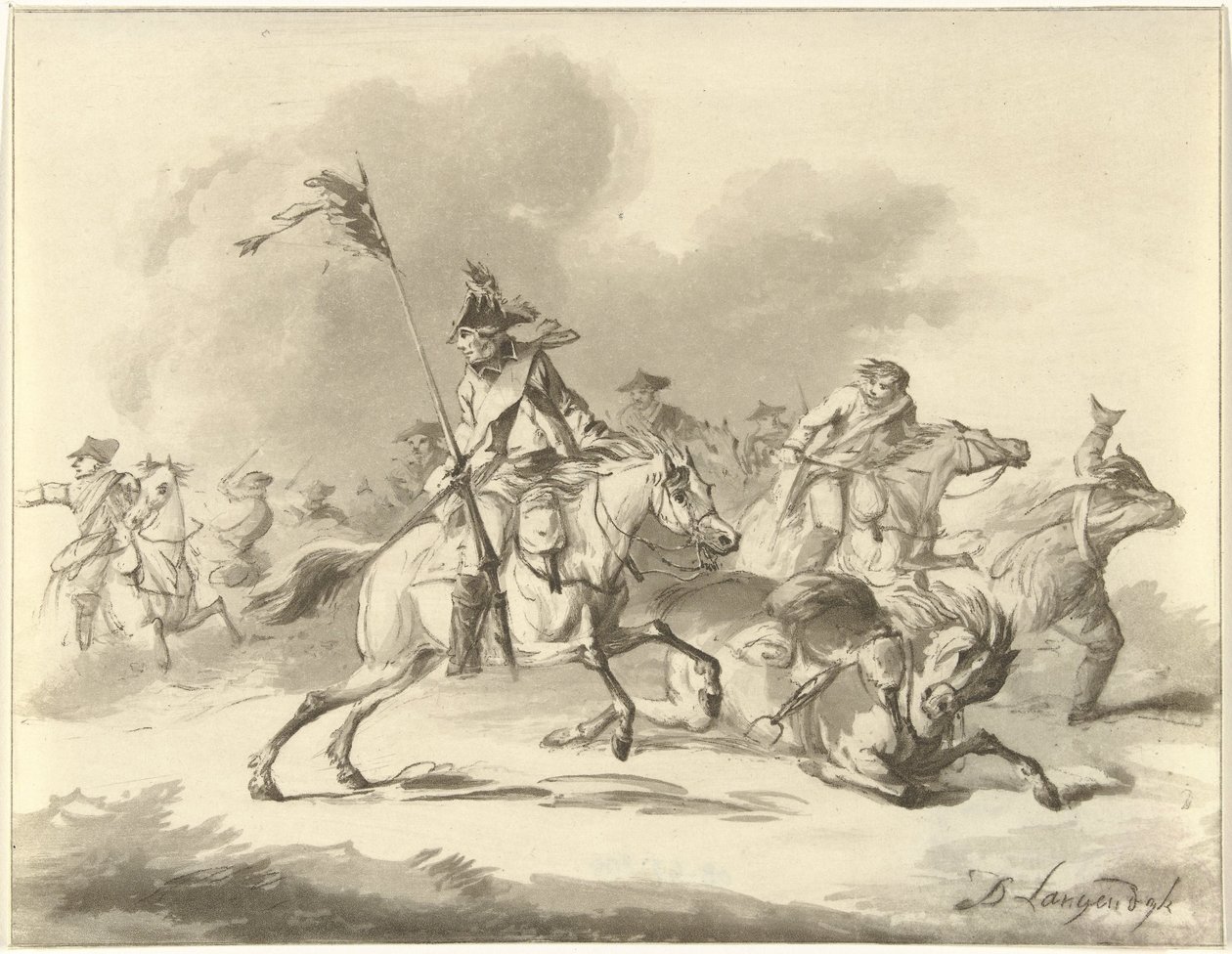 Prchající jezdci od Christiaan Josi