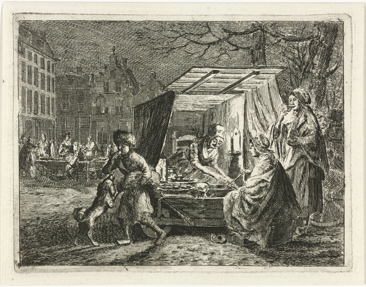 Oliebollen stánek od Christiaan Meijer