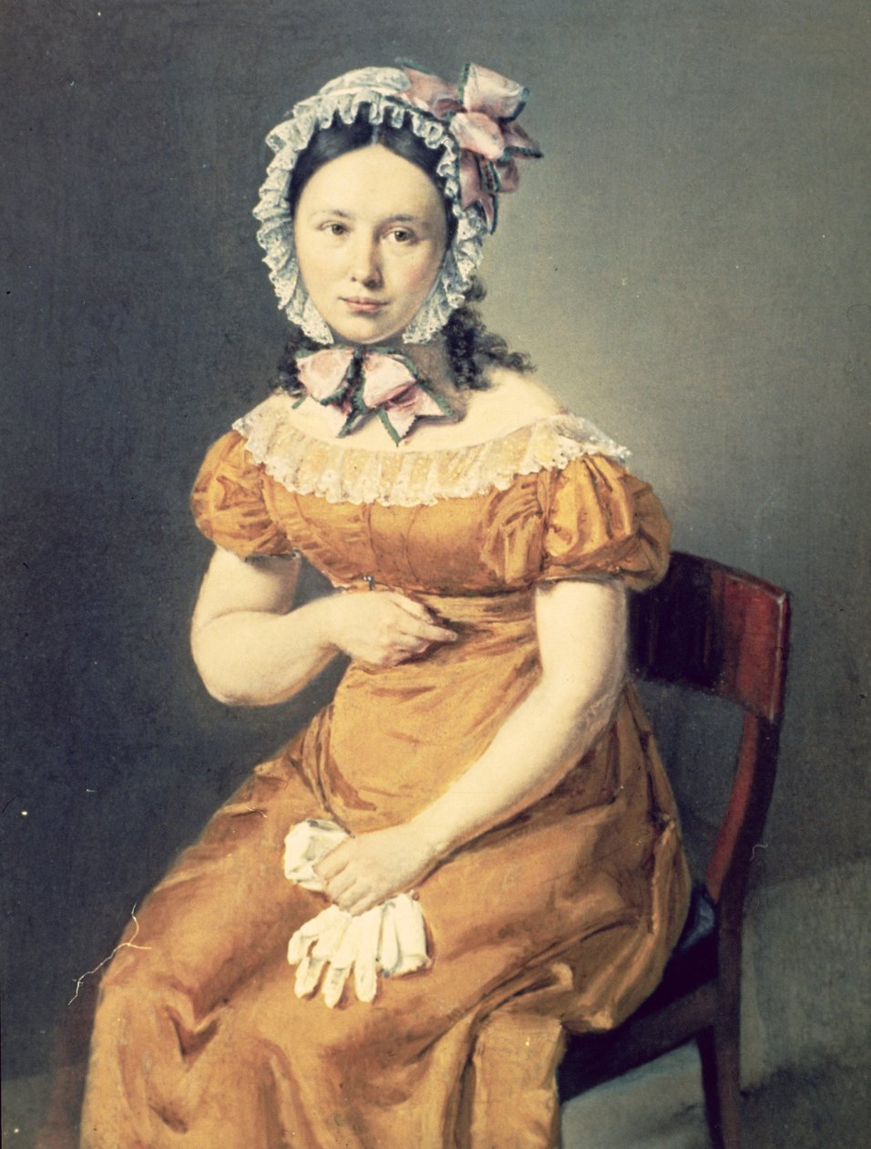 Umělcova manželka Catharine, 1825 od Christian Albrecht Jensen