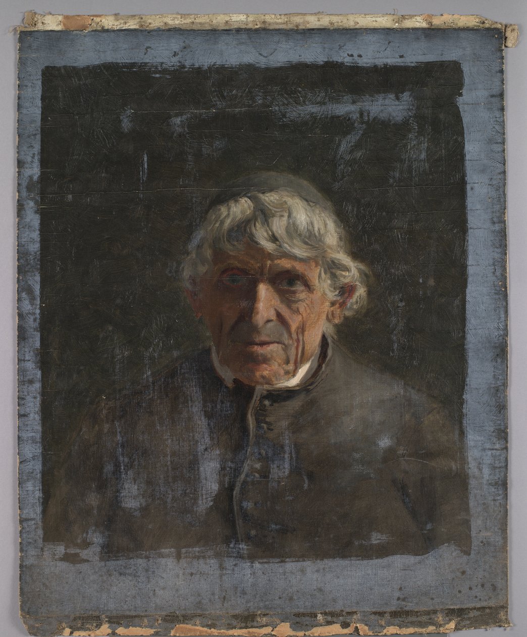 Portrét staršího kněze, asi 1884 od Christian Jorgensen