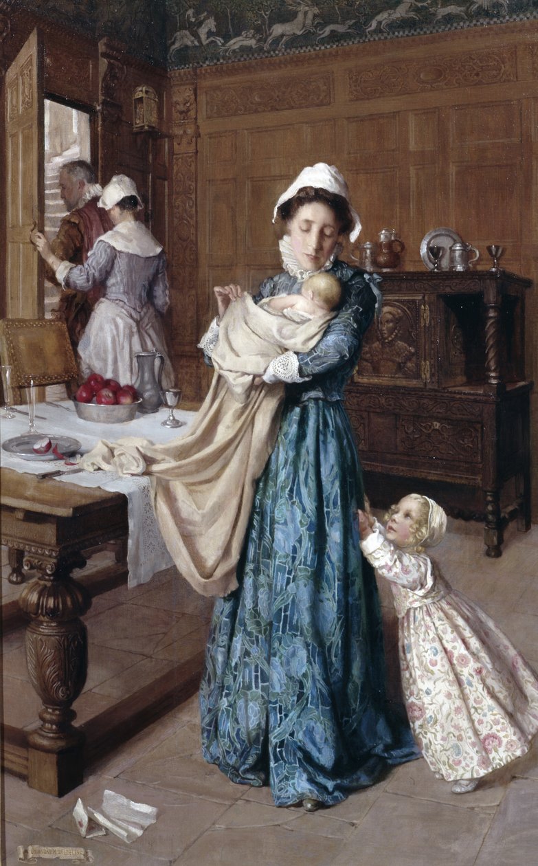 Nové dítě, 1912 od Christian Mary Wilbee