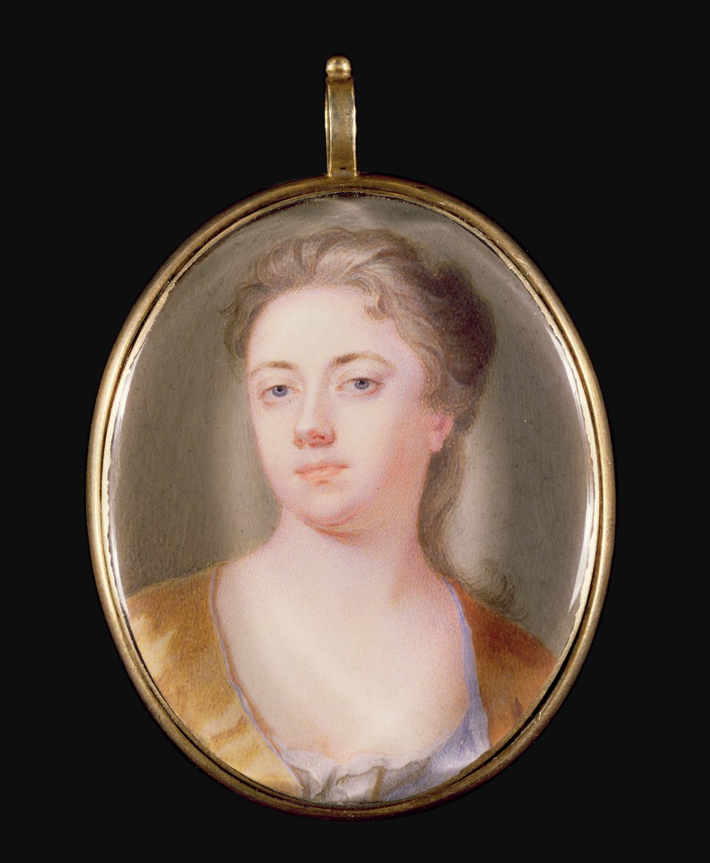 Eleanor Brownlow, cca 1710 (wc na pergamenu) od Christian Richter