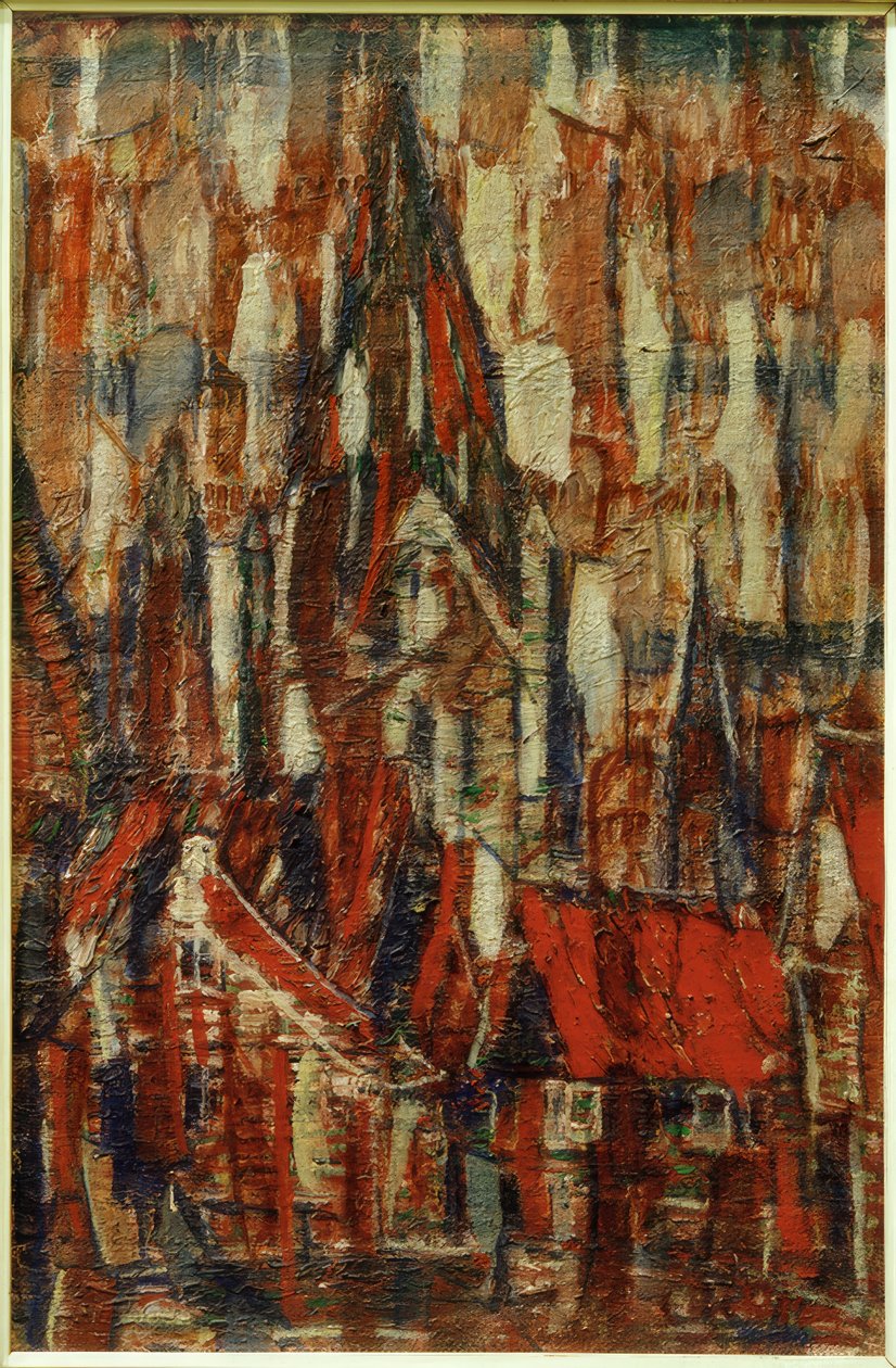 Kostel v Soest (Stiftskirche Sankt Patrokli) od Christian Rohlfs