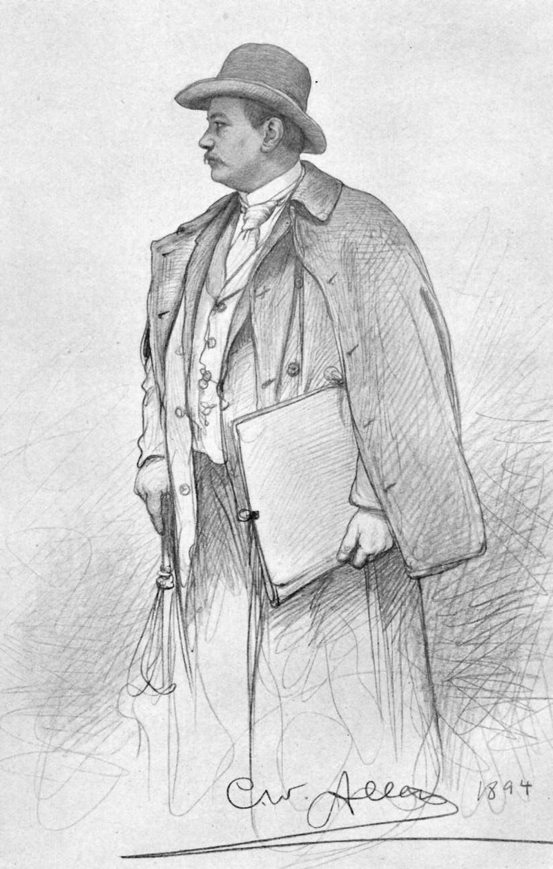 Autoportrét od Christian Wilhelm Allers