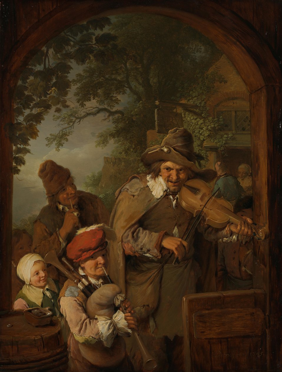 Cestování hudebníků od Christian Wilhelm Ernst Dietrich